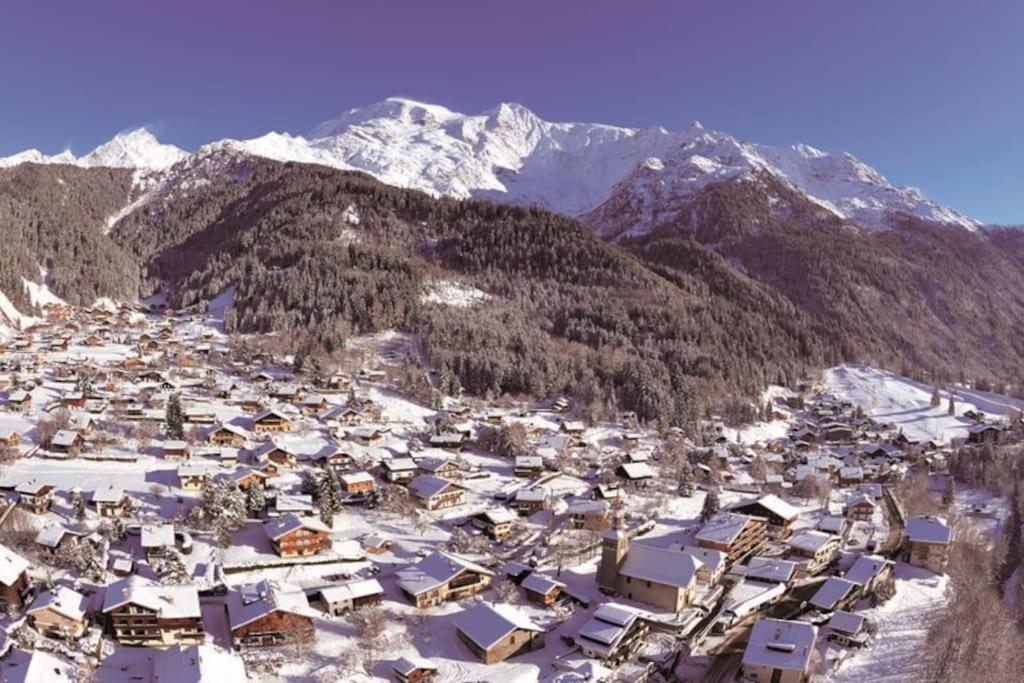 Montagne Aux Contamines Montjoie Appartement 6-7 Personnes מראה חיצוני תמונה
